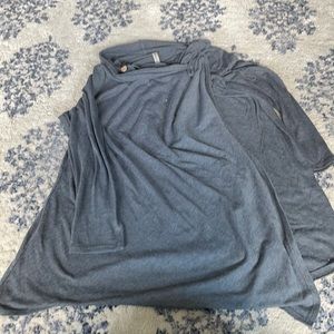 Women’s plus size wrap shirt